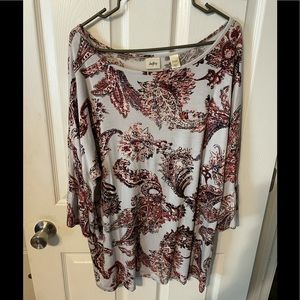 Cute summer tunic length top